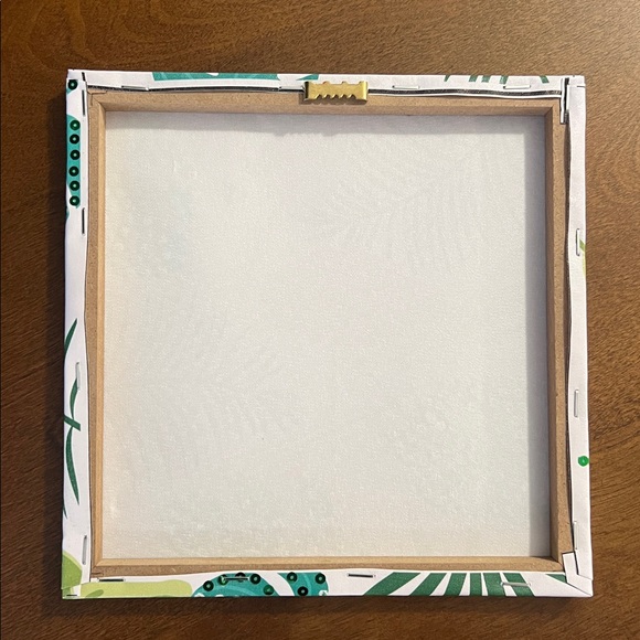 Tropical Flamingo and Leaf Print Canvases - Picture 4 of 7